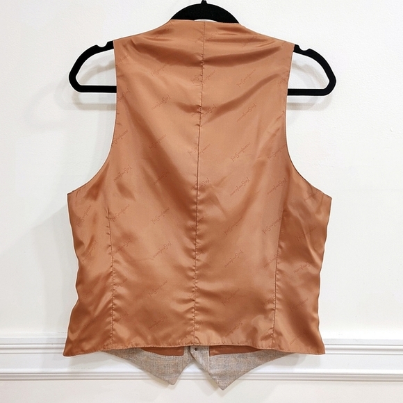 Yves Saint Laurent vintage tweed 3 piece suit / jacket vest & pants matching set - Picture 10 of 16